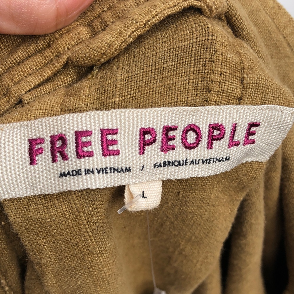 Free People Tan Utility Jacket - Picture 12 of 12